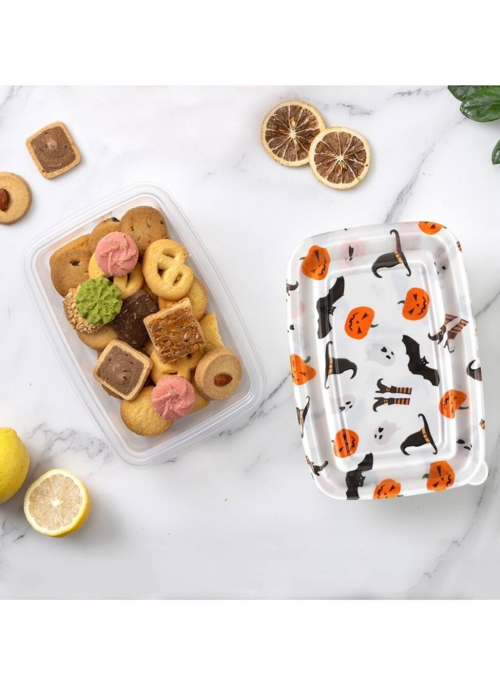 Halloween food storage containers